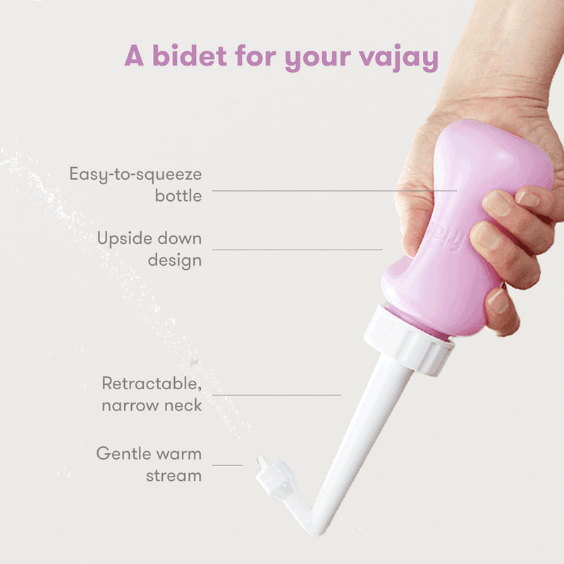 Frida Mom Upside Down Peri Bottle for postpartum care