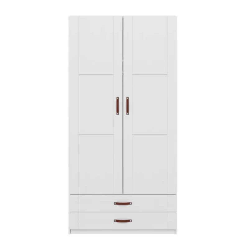 LIFETIME Kidsrooms Wardrobe with Clothes Rail & 2 Drawers 100cm