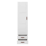 LIFETIME Kidsrooms Wardrobe with Clothes Rail & 2 Drawers 50cm