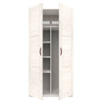 LIFETIME Kidsrooms Wardrobe with Shelves & Clothes Rail 100cm