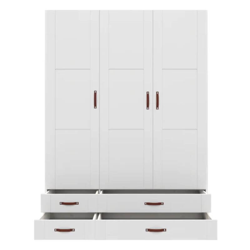 LIFETIME Kidsrooms Wardrobe with Shelves, Clothes Rail & Drawers 150cm
