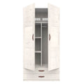LIFETIME Kidsrooms Wardrobe with Shelves, Clothes Rail & Drawers 100cm