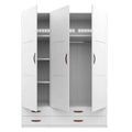 LIFETIME Kidsrooms Wardrobe with Shelves, Clothes Rail & Drawers 150cm
