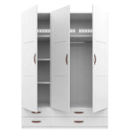 LIFETIME Kidsrooms Wardrobe with Shelves, Clothes Rail & Drawers 150cm
