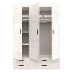 LIFETIME Kidsrooms Wardrobe with Shelves, Clothes Rail & Drawers 150cm
