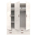 LIFETIME Kidsrooms Wardrobe with Shelves, Clothes Rail & Drawers 150cm
