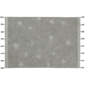 Lorena Canals Washable Rug Hippy Stars Grey 120x175cm