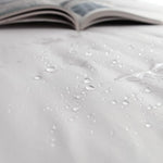 Jadaloo Anti-Dustmite Water-Resistant Super Single Bed Fitted Sheet - Gray