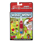 Melissa & Doug Water Wow! Sports Water-Reveal Pad - On the Go Travel Activity