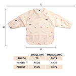 Milk It Baby Waterproof Sleeved Bib - London City