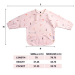 Milk It Baby Waterproof Sleeved Bib - Paris City