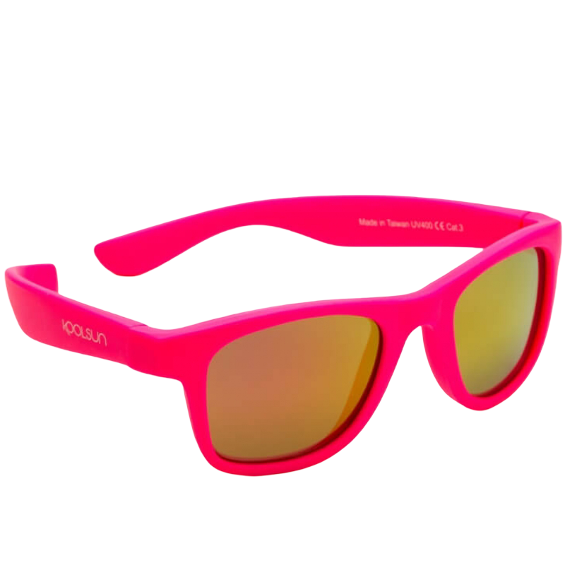 KOOLSUN Wave Kids Sunglasses (1-5 yrs) - Neon Pink