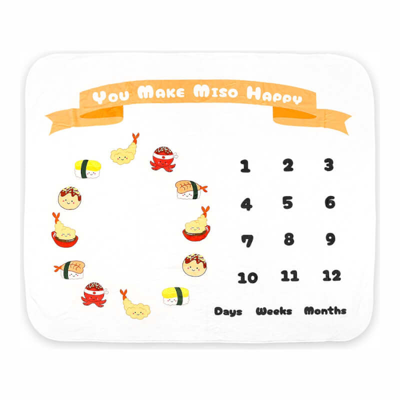 The Wee Bean Welcome Home Baby Gift Set - Sushi Collection