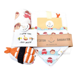 The Wee Bean Welcome Home Baby Gift Set - Takoyaki Collection