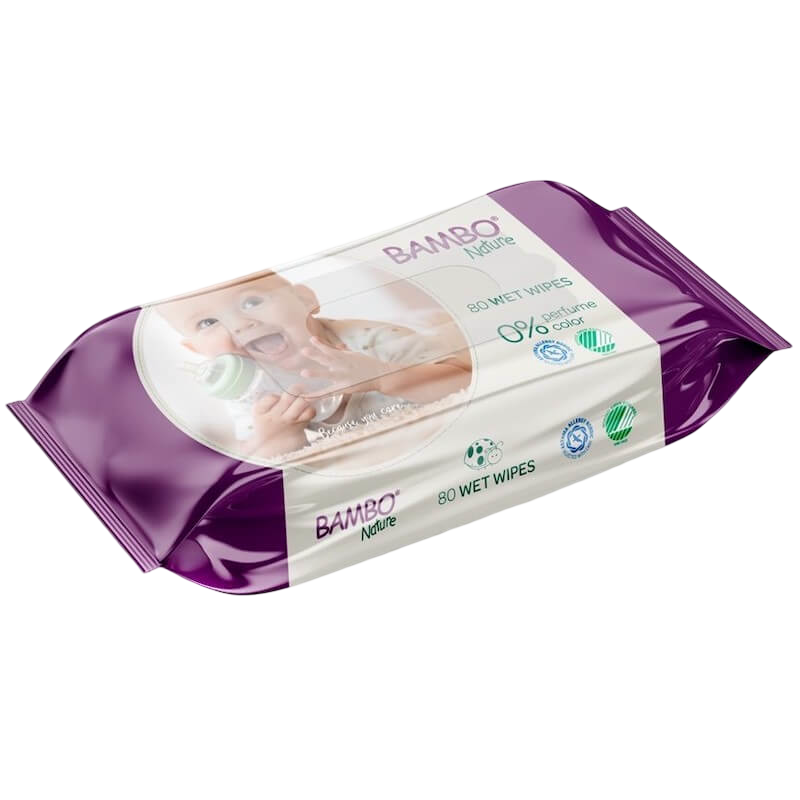 Bambo Nature Wet Wipes 80s
