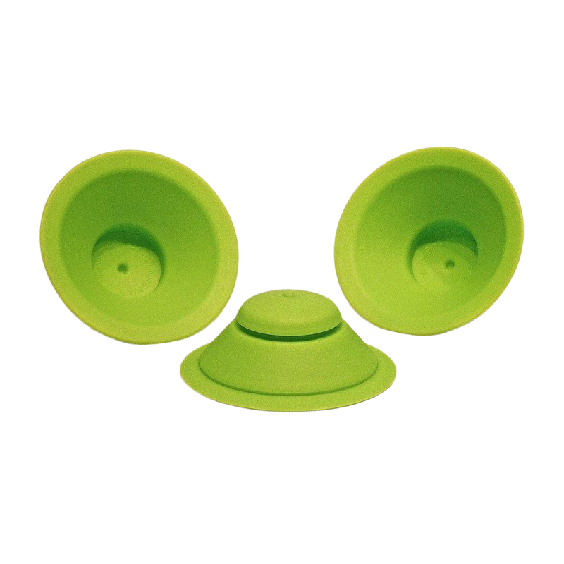 Wow Gear Wow Cup Silicone Replacement Valves - Green ( 3pieces pack)