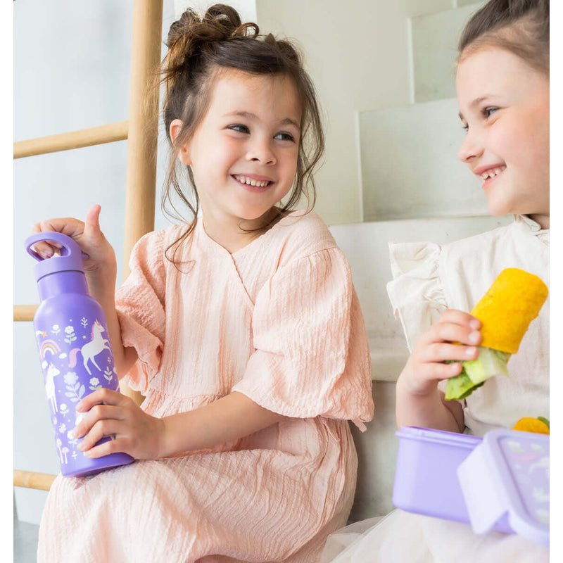 A Little Lovely Company XL Stainless Steel Drink Bottle - 500ml