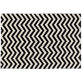 Lorena Canals Zig-Zag Black & Beige 140x200cm (Rug)