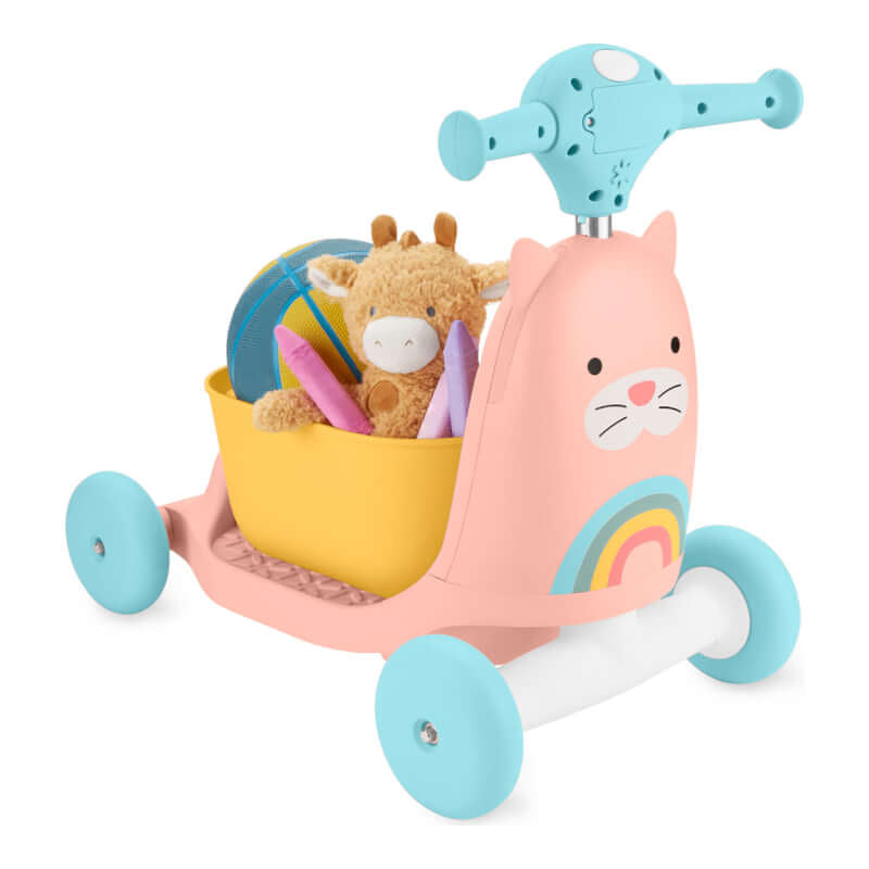 Skip Hop Zoo 3-in-1 Ride On Toy - Cat