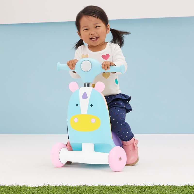 Skip Hop Zoo 3-in-1 Ride On Toy - Unicorn