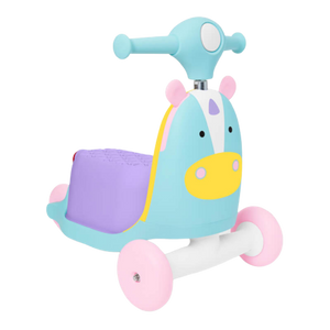 Skip Hop Zoo 3-in-1 Ride On Toy - Unicorn