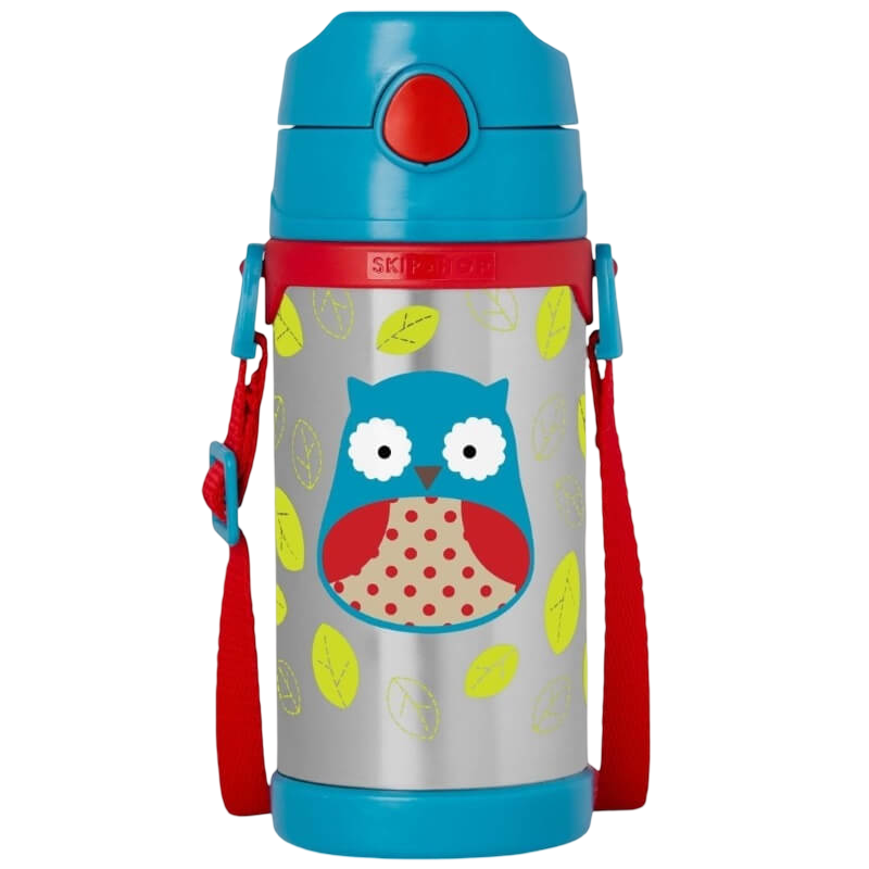 Skip Hop Zoo Insulated Straw Bottle