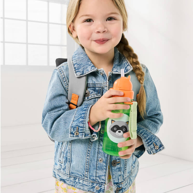 Skip Hop Zoo PP吸管水瓶 390毫升