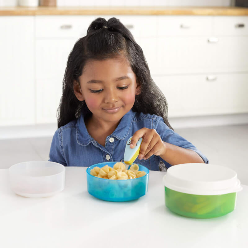 Skip Hop Zoo Smart Serve Non-Slip Bowls - 3 Pack