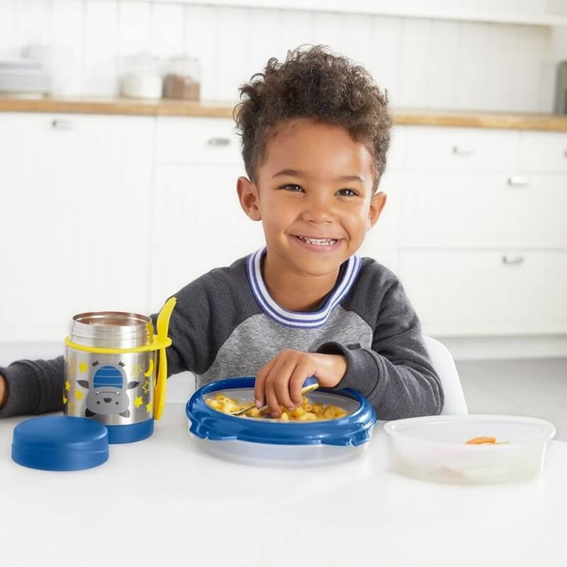 Skip Hop Zoo Smart Serve Plate & Bowl