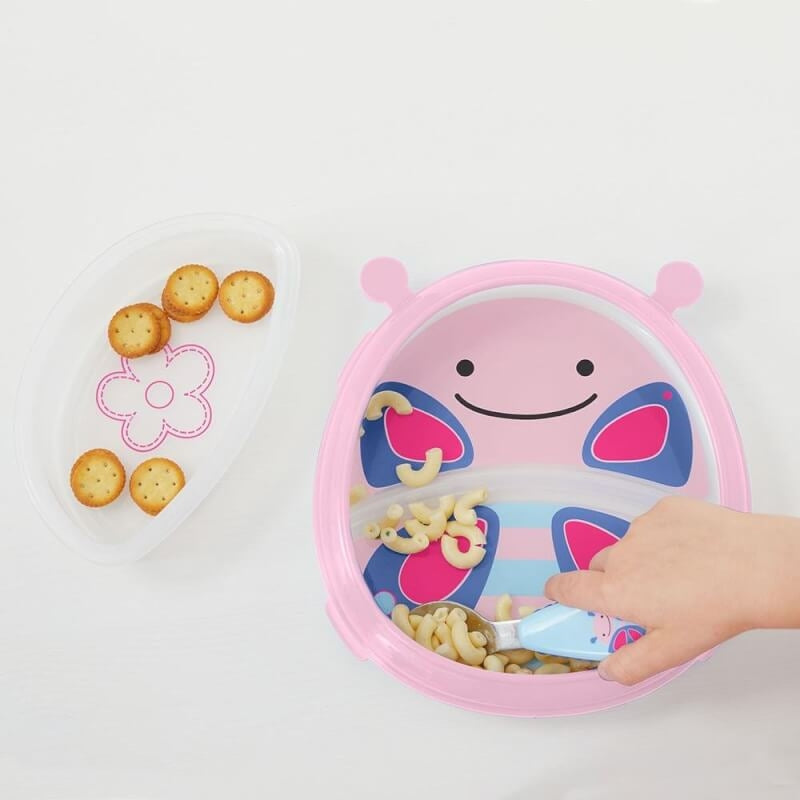 Skip Hop Zoo Smart Serve Plate & Bowl