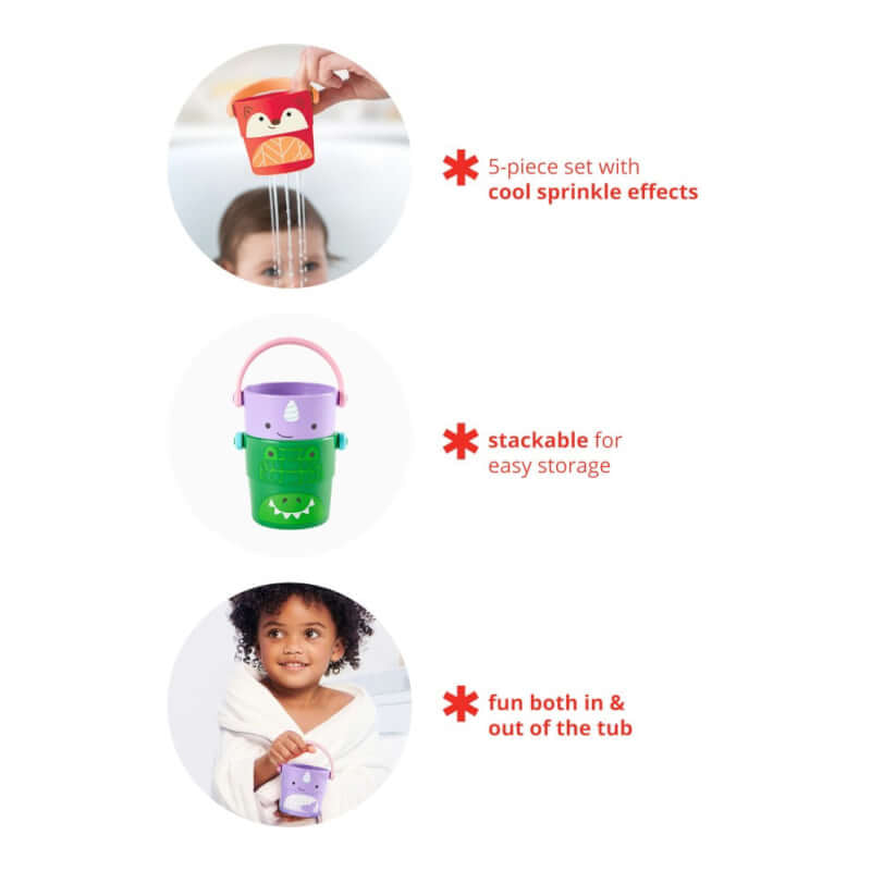 Skip Hop Zoo 堆疊與傾倒桶