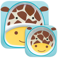 Skip Hop Zoo Tabletop Melamine Set - Giraffe