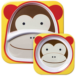Skip Hop Zoo Melamine Set