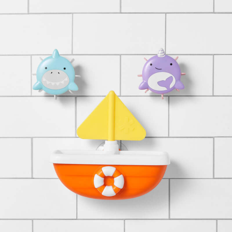 Skip Hop Zoo 旋轉船 - 鯊魚/獨角鯨