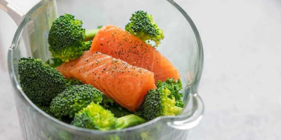 Babycook Recipes: Salmon, Broccoli & Kale Puree