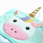 Snapkis 2-Sided Hooded Towel - Unicorn 76x76cm