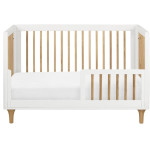 Babyletto Lolly 3-In-1 Convertible Crib - White / Natural