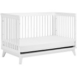 Babyletto Scoot 3-in-1 Convertible Crib - White