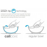 Calibowl 12oz 專利防漏防滑幼兒學習碗 - 淺藍色