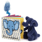 Jellycat If I Were An Elephant Board Book 15cm