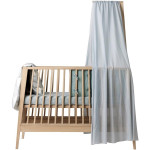 Leander Linea™ & Luna™ 嬰兒床專用罩篷 - 灰藍色