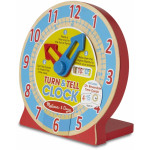 Melissa & Doug Turn & Tell Wooden Clock