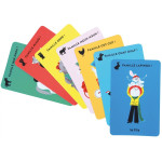 Moulin Roty Les Bambins Happy Families Card Game 10x6.5cm