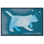 Moulin Roty Les Petites Merveilles Glow-in-the-Dark Constellations 8.5x6.5cm
