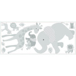 RoomMates Baby Safari Animals Peel and Stick Giant Wall Decals - RMK3194GM