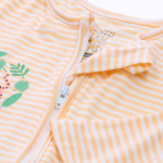 NotTooBig Bamboo Sleepsuits 2-Pack - Tiger