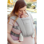 Ergobaby Embrace 環抱二式初生嬰兒背帶透氣款 - 淺灰色