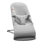 BabyBjorn 高級嬰兒搖椅專用套布 - 3D 柔軟棉 - 灰色