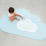 Quut Toys Head In The Clouds Playmat (Small 145 x 90cm) - Dusty Blue
