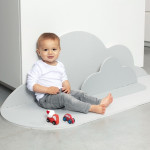 Quut Toys Head In The Clouds Playmat (Small 145 x 90cm) - Pearl Grey